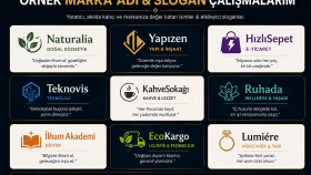 Marka adı ve slogan oluşturma