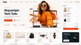 Modern E-Ticaret Web Arayüzü ve UI/UX Tasarımı