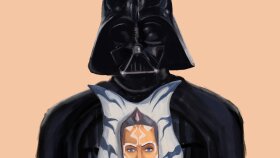 Fan art isteğe bağlı karakter çizimi.