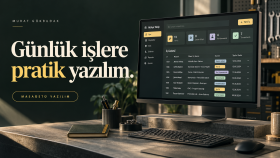 işletmenize özel masaüstü uygulama geliştiririm
