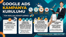 işletmeniz için Google Ads reklam yönetimi hizmeti veriyorum