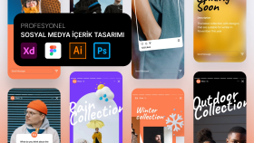 markanıza özel sosyal medya içerikleri tasarlarım