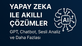 yapay zekayla size özel çözümler üretirim
