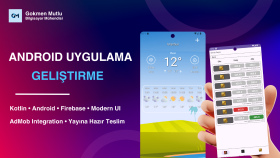 ihtiyacınıza özel mobil uygulamalar geliştirebilirim