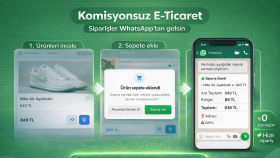 whatsapp siparişli e-ticaret sitesi yaparım