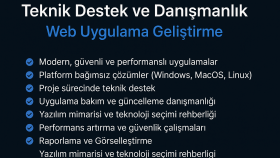 web sitelerine teknik destek ve danışmanlık verebilirim
