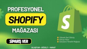 size profesyonel bir Shopify e-ticaret sitesi kurarım