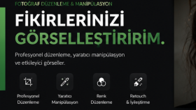 fotoğrafla ve photosopla ilgili ihtiyaçlarınızı çözebilirim