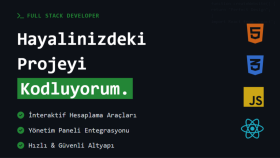 size özel modern ve profesyonel web sitesi tasarlarım