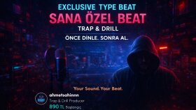 trap & drill tarzında özel ve telifsiz beat üretiyorum