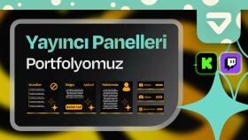 Yayıncılar için Panel Tasarımları