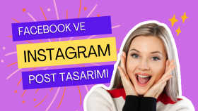 Instagram ve Facebook için post tasarımı yapabilirim