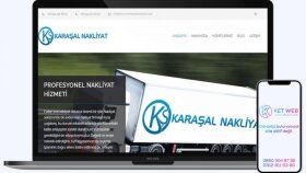 Karaşal nakliyat kurumsal web sitesi