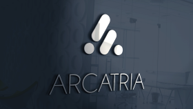 Arcatria kurumsal kimlik logo çalışması