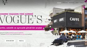 Vogue AVM Web Sitesi
