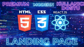 seo dostu ve hızlı landing page tasarımınızı hazırlarım