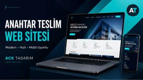 sizin için anahtar teslim web sitesi oluşturabilirim