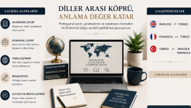 (İng-Fr-Tr dillerinde) profesyonel çeviri hizmeti sunuyorum