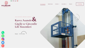 Kusva Asansör: Web Sitesi Tasarımı ve Geliştirmesi