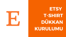 satışa hazır Etsy t-shirt dükkanınızı kurabilirim