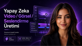 yapay zeka ile özgün karakterli animasyon videolar üretirim
