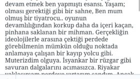 yaratıcı nitelikler içeren kurgular yazabilirim