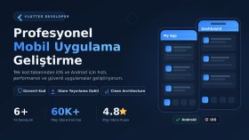  profesyonel iOS ve android uygulama yaparım