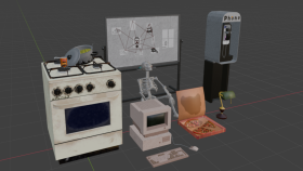 istediğiniz 3d objeleri modellerim