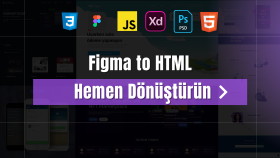 tasarımlarınızı html'e dökerim