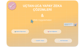 yapay zeka alanında çözümler sunarım