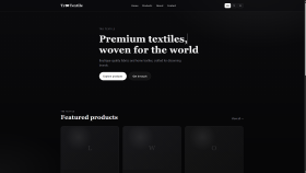 Çok Dilli Kurumsal Tekstil Web Sitesi - tr8.textile.com