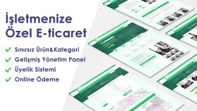 size özel e-ticaret sitesi kuruyorum