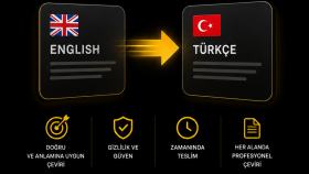 Türkçe-İngilizce çeviri 