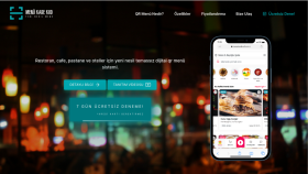 Bir Müşterim İçin Yaptığım QR Menü Landing Page Çalışması