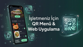 Flutter & Node.js ile QR menü veya web uygulama geliştiririm