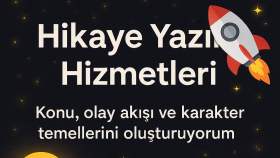fantastik konulu hikayeler veya senaryolar yazabilirim
