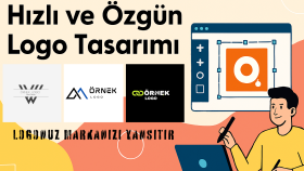 sade ve etkileyici logolar üretirim