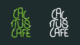 Kaktüs Kafe İçin Logo Tasarımı