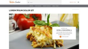 PSD to HTML | Tarifini Sevdim