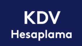 KDV Hesaplama