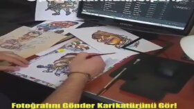 Ben, fotoğrafınızdan portre karikatürünüzü çizebilirim