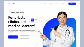  Healin ✦ Tıp ve Sağlık Hizmetleri Şablonu
