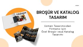 size harika broşür ve katalog tasarımları yapabilirim