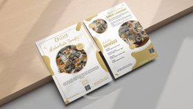 Çilek Patisserie Broşür Tasarımı