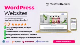 profesyonel olarak WordPress ve PHP işlerinizi yaparım