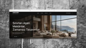 Vanguard Architecture - Modern Mimarlık Web Sitesi Tasarımı