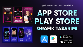 play store app store aso uygulama görselleri tasarlarım