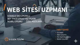 seo uyumlu hızlı modern profesyonel web siteleri yaparım