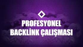 Üst düzey backlink çalışması