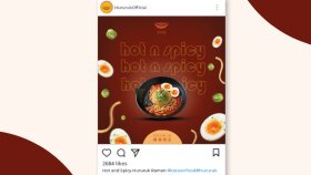 Ramen markası için konsept tasarım